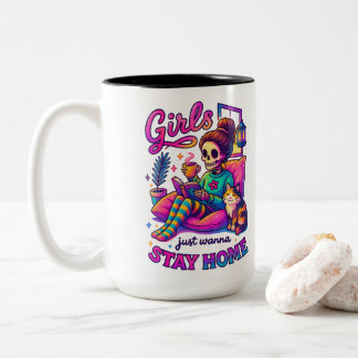 Taza Bicolor Chicas Sólo Quiero...