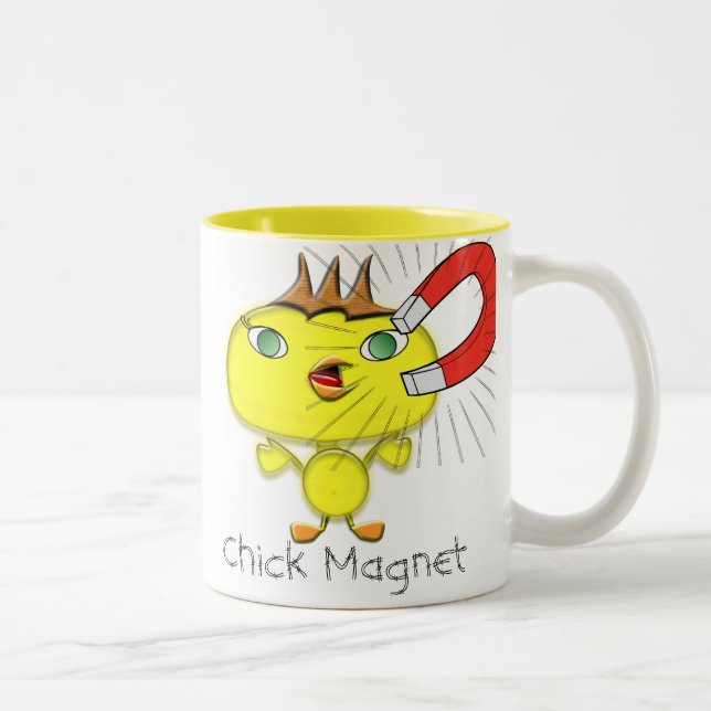 Taza Bicolor Chick Magnet Mug (Derecha)