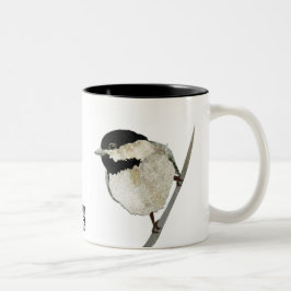 Taza Bicolor Chickadee Mug