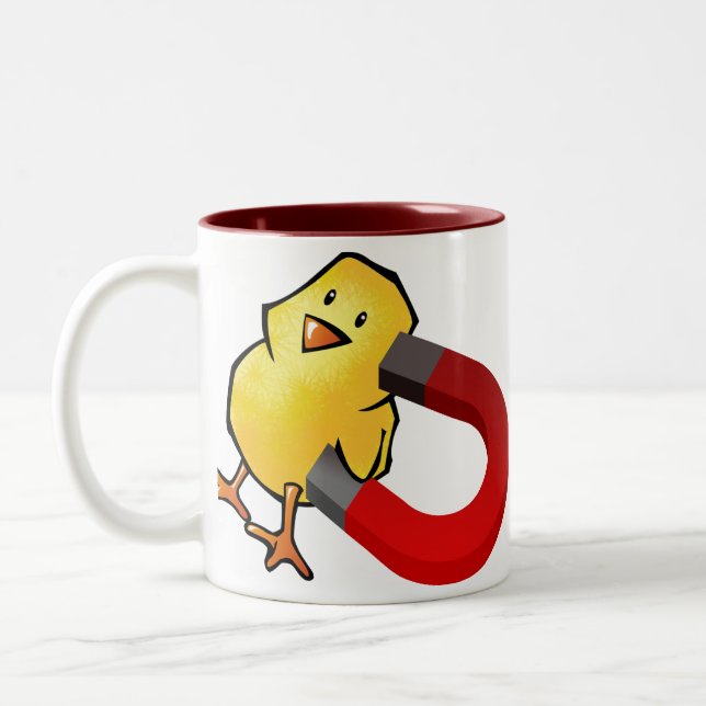 TAZA BICOLOR CHICKMAGNET (Izquierda)