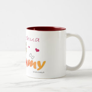 Taza Bicolor ChihuahuaFawnMommy