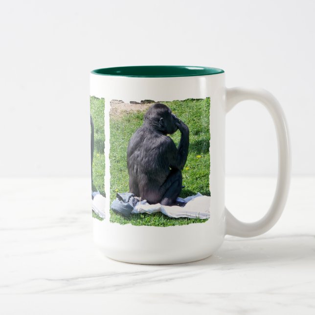 TAZA BICOLOR CHIMPANZEES (Derecha)