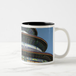 Taza Bicolor China, Pekín, Templo del Cielo, Urna china en
