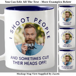 Taza Bicolor Chiste Divertido Foto Personalizada Fotógrafo Nove