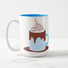 Taza Bicolor Chocolate caliente