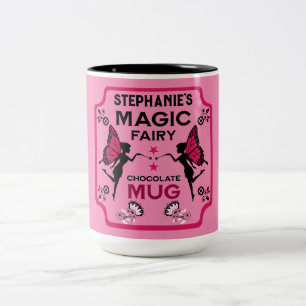 Taza Bicolor Chocolate mágico Princesa de hadas