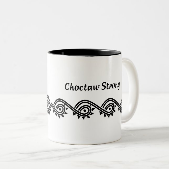 Taza Bicolor Choctaw Strong (Anverso derecho)