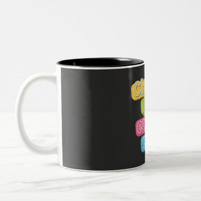 Taza Bicolor Choose Joy Everyday ! (Izquierda)