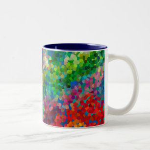 Taza Bicolor Choque de la teoría del color
