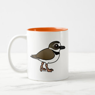 Taza Bicolor Chorlito de Birdorable Wilson