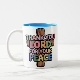 Taza Bicolor Christian 11 Oz Café Mug Gracias Señor por...