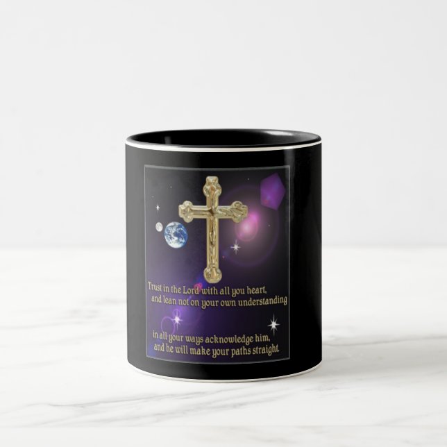 Taza Bicolor christian mug (Centro)