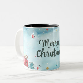 Taza Bicolor  Christmas