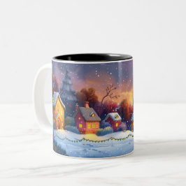 Taza Bicolor  Christmas