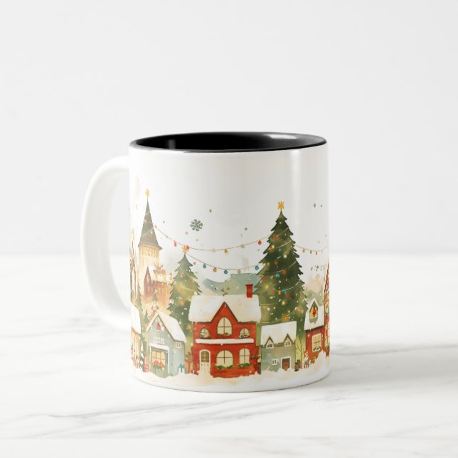 Taza Bicolor  Christmas