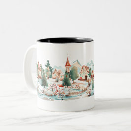 Taza Bicolor  Christmas
