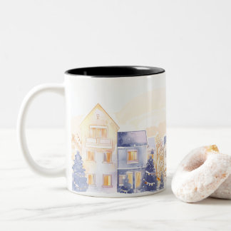 Taza Bicolor Christmas