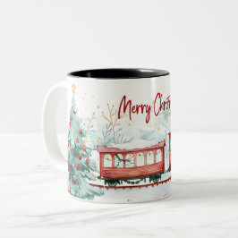 Taza Bicolor  Christmas