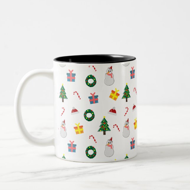 Taza Bicolor Christmas Gift  (Izquierda)
