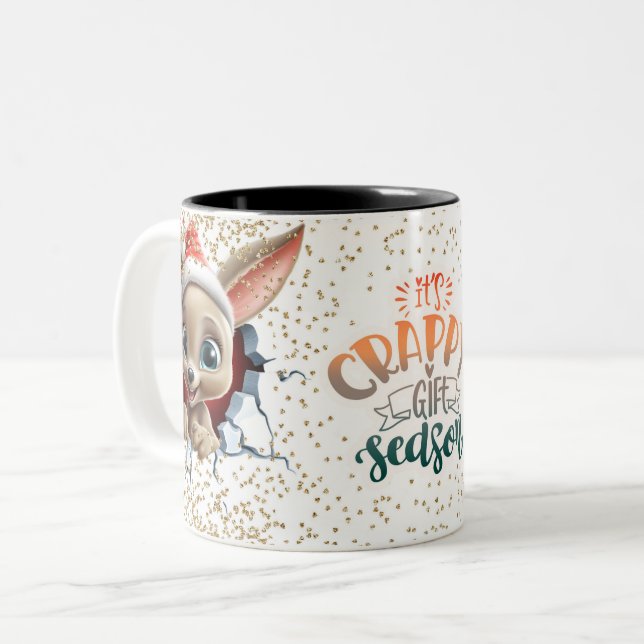 Taza Bicolor Christmas Mugs | Merry Christmas Mug | Christmas (Anverso izquierdo)
