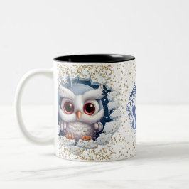 Taza Bicolor Christmas Mugs | Merry Christmas Mug | Christmas