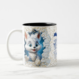 Taza Bicolor Christmas Mugs | Merry Christmas Mug | Christmas