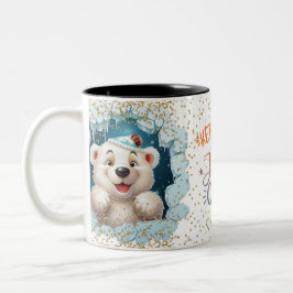 Taza Bicolor Christmas Mugs | Merry Christmas Mug | Christmas
