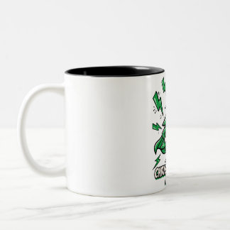 Taza Bicolor Christmas Tree Power Festive Tee