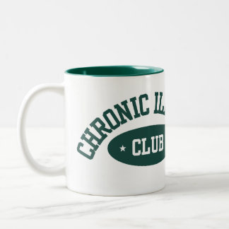 Taza Bicolor Chronic Illness Club Mug, Cute Gift for Spoonies