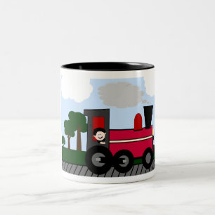 Taza Bicolor Chugga Choo Choo