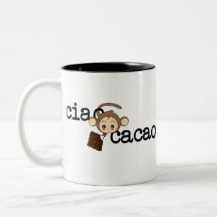 Taza Bicolor ciao cacao