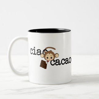 Taza Bicolor ciao cacao