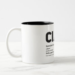 Taza Bicolor Ciao Mug