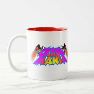 Taza Bicolor Cicada Mania Mug