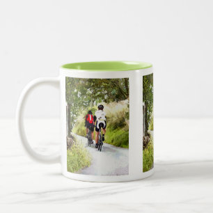 TAZA BICOLOR CICLISMO