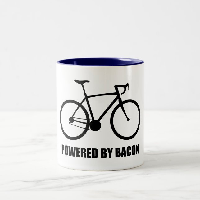 Taza Bicolor Ciclismo Con Bacon (Centro)