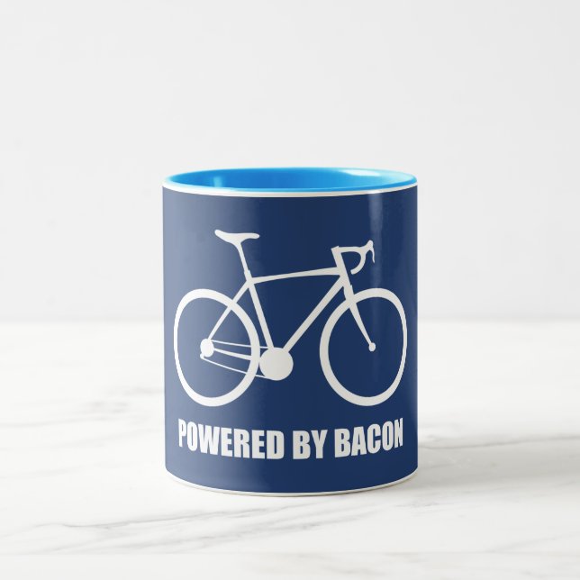Taza Bicolor Ciclismo Con Bacon (Centro)