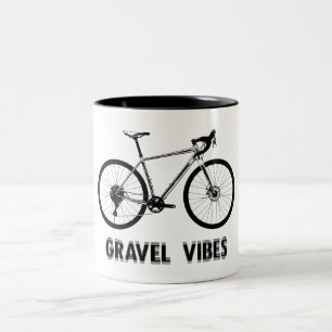 Taza Bicolor Ciclismo en grava vibes