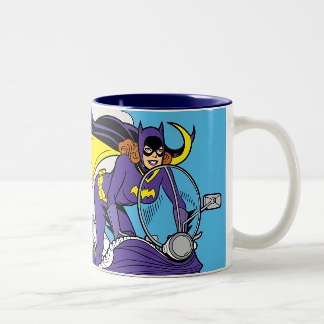 Taza Bicolor Ciclo Batgirl (Derecha)