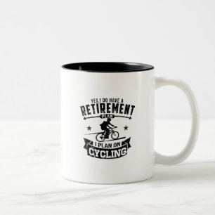 Taza Bicolor Ciclo del plan de retiro