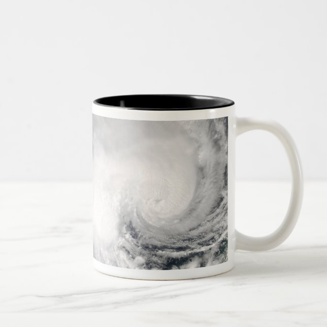 Taza Bicolor Ciclón tropical Nicholas frente a Australia (Derecha)