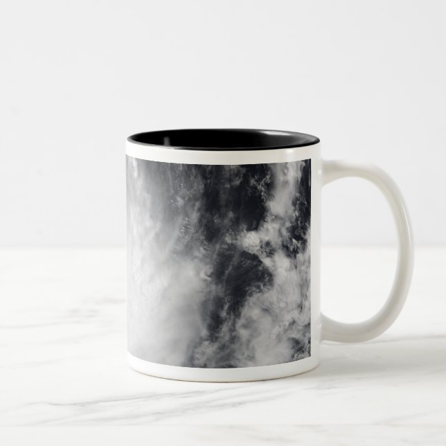 Taza Bicolor Ciclón tropical severo Hamish (Derecha)
