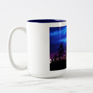 Taza Bicolor Cielo de la puesta del sol