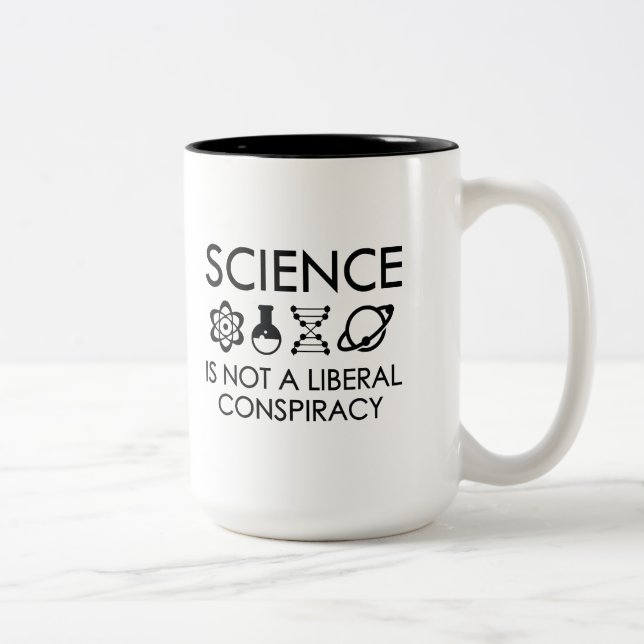 Taza Bicolor Ciencia (Derecha)