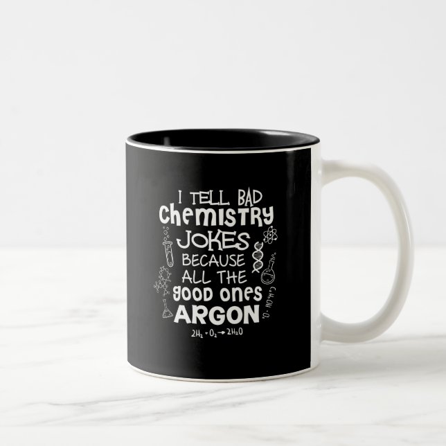 Taza Bicolor Ciencia divertida cuento malos chistes de la (Derecha)