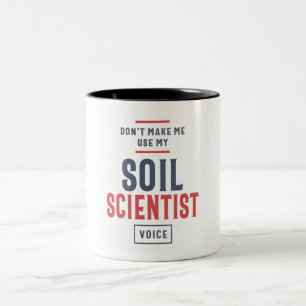 Taza Bicolor Científico del suelo