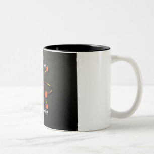 Taza Bicolor Científico enojado