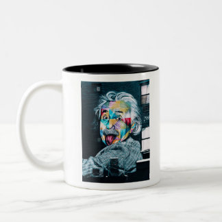 Taza Bicolor Científico Loco