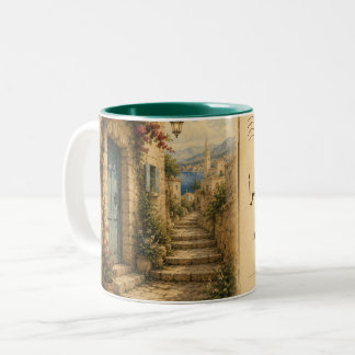 Taza Bicolor Ciertamente con la dificultad viene la facilidad