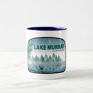 Taza Bicolor Ciervo Lake Murray Carolina del Sur